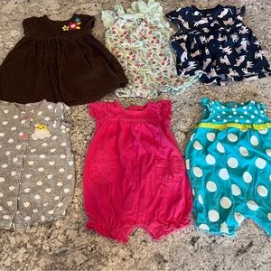 Baby girl clothes lot